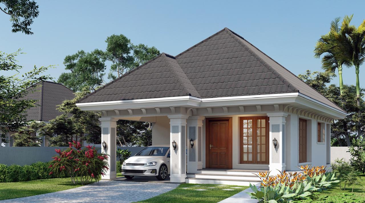 Type A Villa exterior view - Nirvana Living