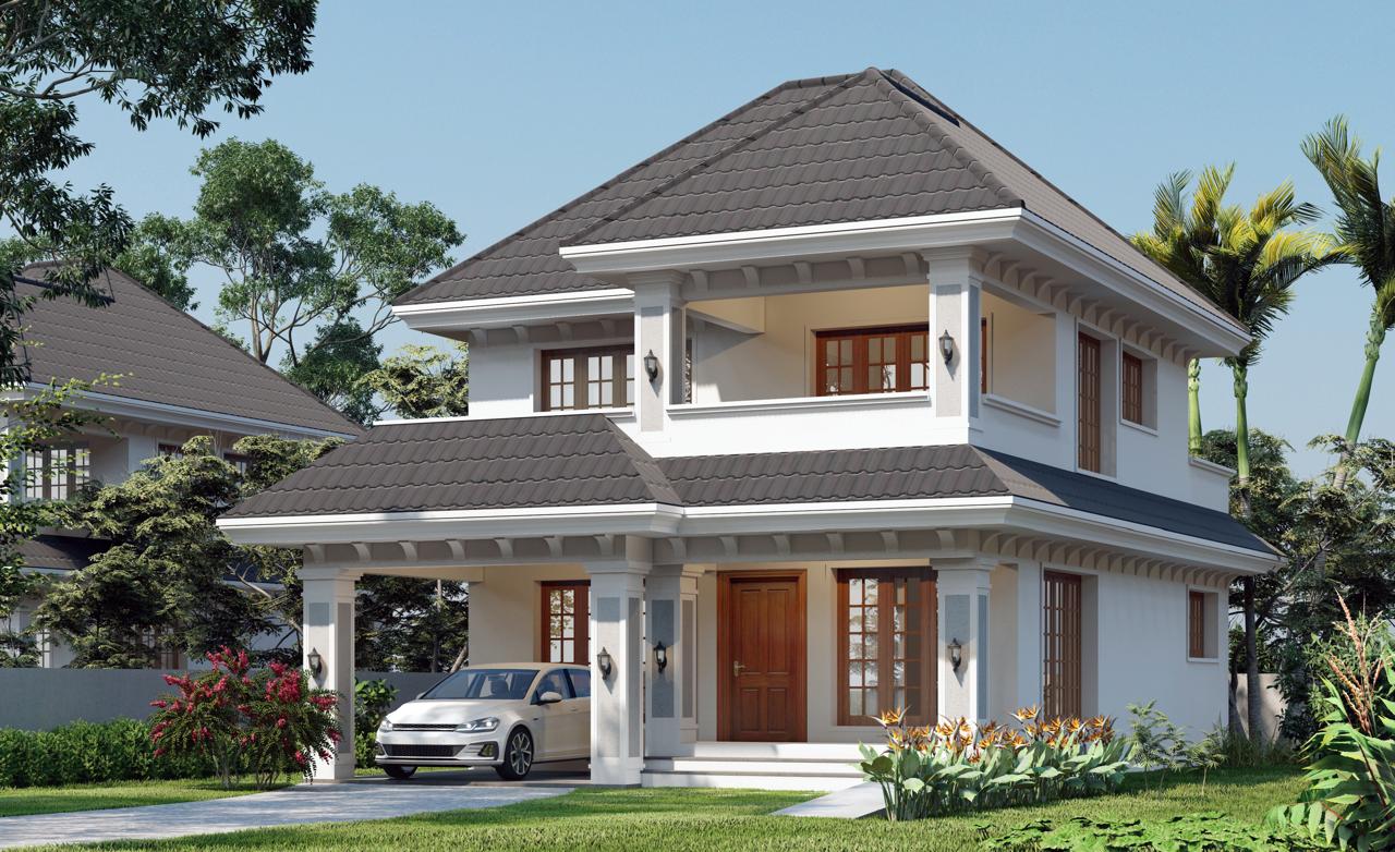 Type C Villa exterior view - Nirvana Living